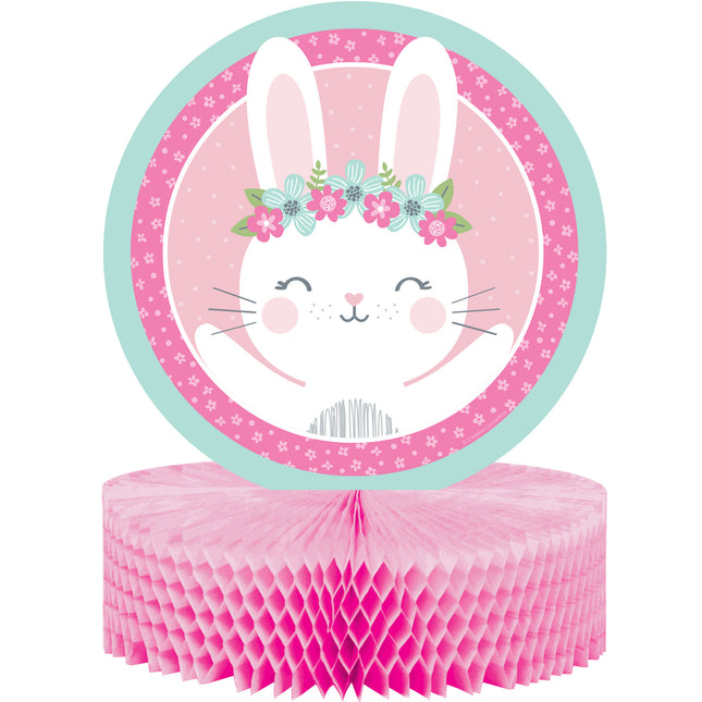 Lapin en nid d'abeille 23cm