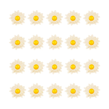 Faux fleur de marguerite 20pcs