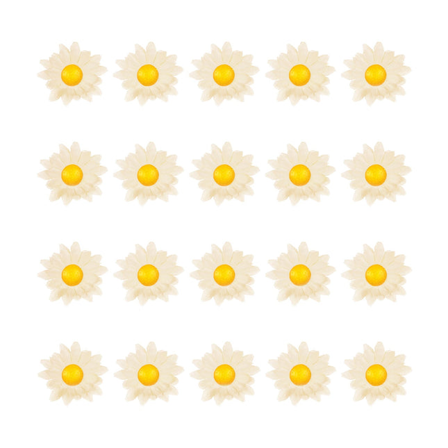 Faux fleur de marguerite 20pcs