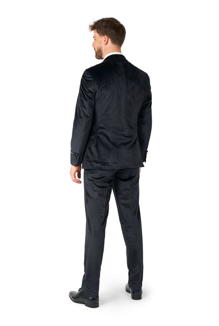 Velours noir Tuxedo Hommes <tc>OppoSuits</tc>