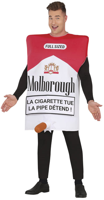 Costume de paquet de cigarettes pour hommes