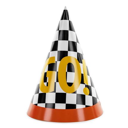 Chapeaux de course 16cm 6pcs