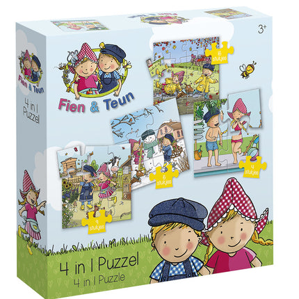 Casse-tête 4 en 1 de Fien & Teun