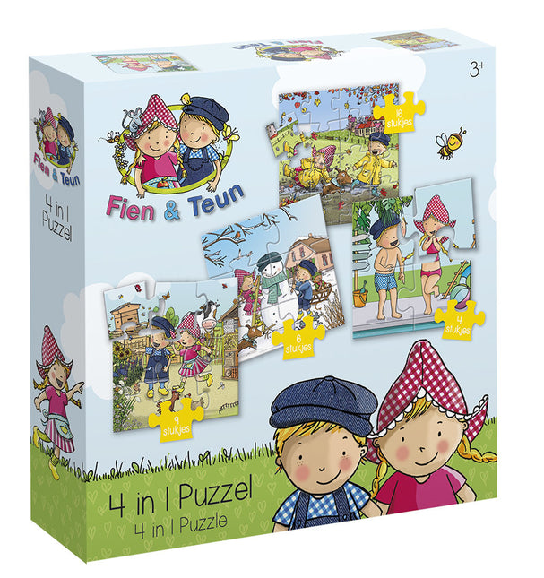 Casse-tête 4 en 1 de Fien & Teun