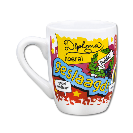 Mug Graduated School 12cm