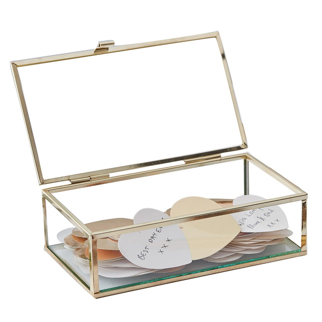 Livre d'or en verre 19cm