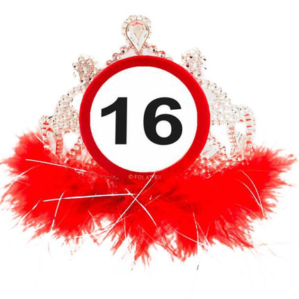 Panneau de signalisation Crown 16 Years