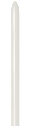 Ballons à modeler Pastel Dusk Cream 2.5cm 152cm 50pcs