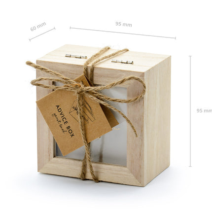 Boîte à cartes de mariage 9.5cm