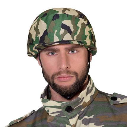 Casque militaire réglable