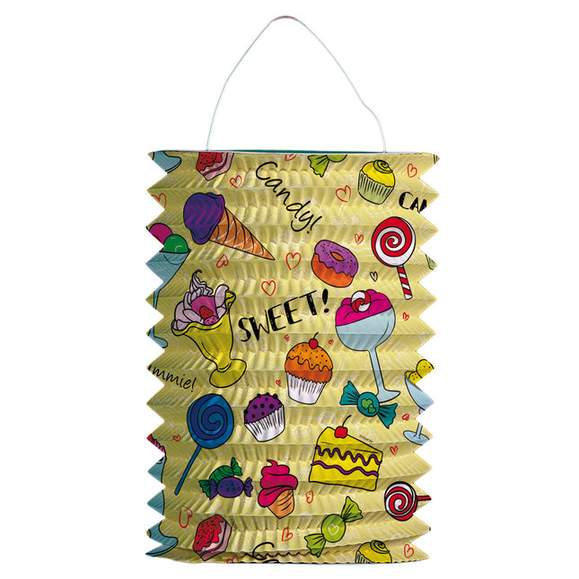 Lanterne à tirer Candy 16cm