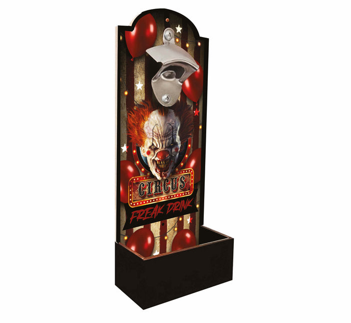 Ouvre-bière Halloween Clown 30cm