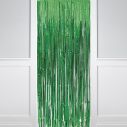 Rideau de porte vert 2m