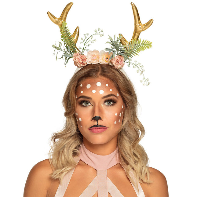Bandeau Cerf Botanique