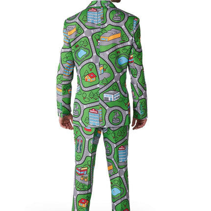 Tapis de jeu Hommes en costume vert <tc>Suitmeister</tc>