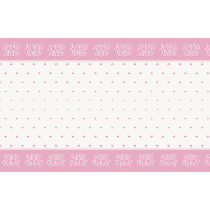Nappe de douche de bébé rose 2.13m