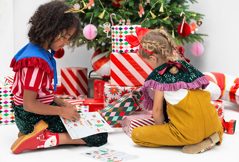 Autocollants pour cadeaux de Noël