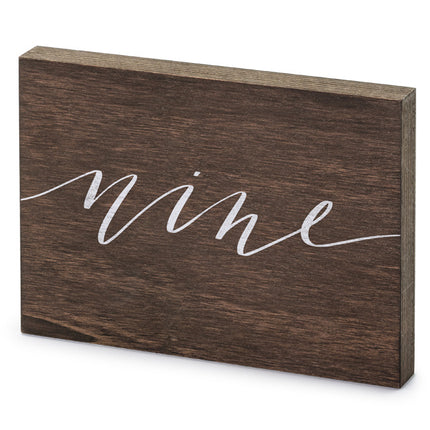 Numéro de table Neuf 18cm