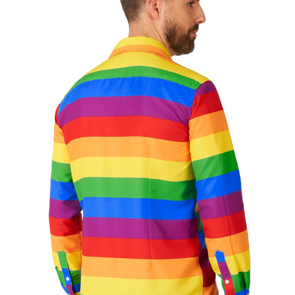 Chemise arc-en-ciel Hommes <tc>Suitmeister</tc>