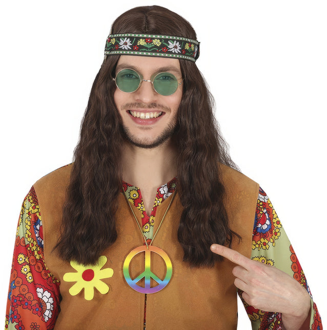 Collier Hippie 60S coloré