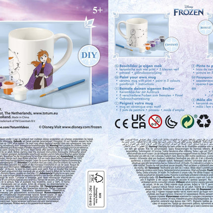 Set de fabrication de tasses Frozen