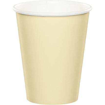Tasses ivoire 256ml 24pcs