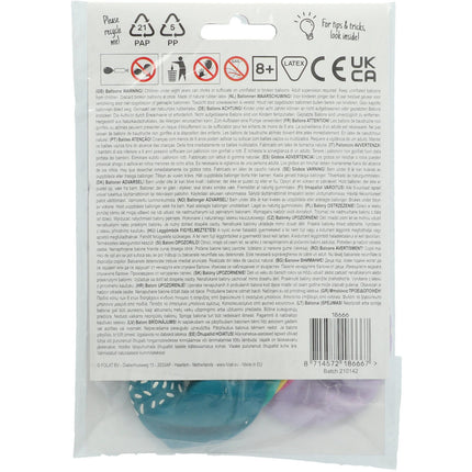 Ballons Confetti Colorés 33cm 6pcs