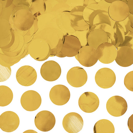 Confetti rond or