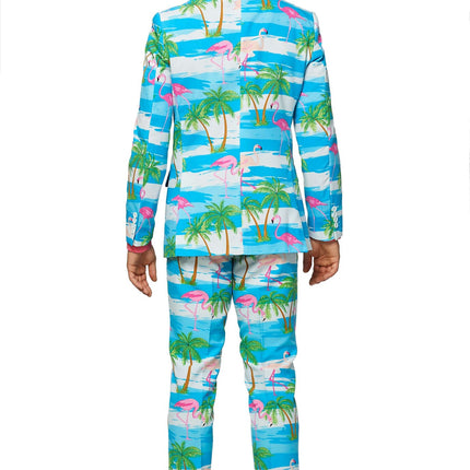 Costume Hawaii Hommes Flamant