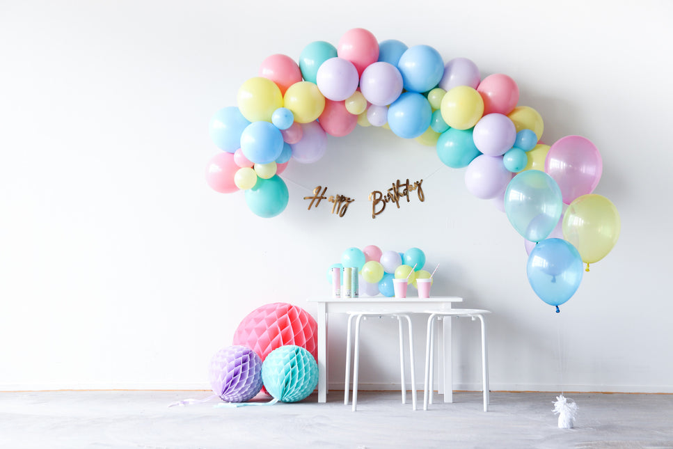 Ballons colorés Pastel 13cm 50pcs