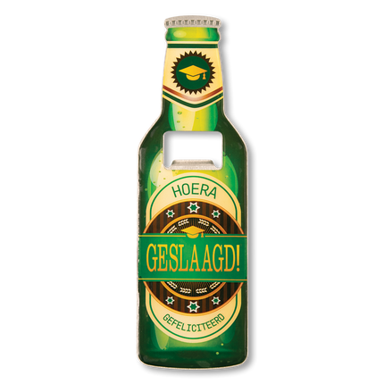 Une ouverture de bière réussie