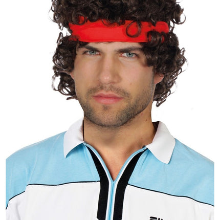 Perruque brune Mecroe