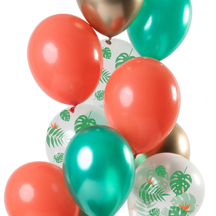 Jeu de ballons tropicaux 30cm 12pcs