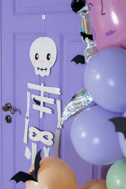 Décoration suspendue d'Halloween Squelette 1.10m