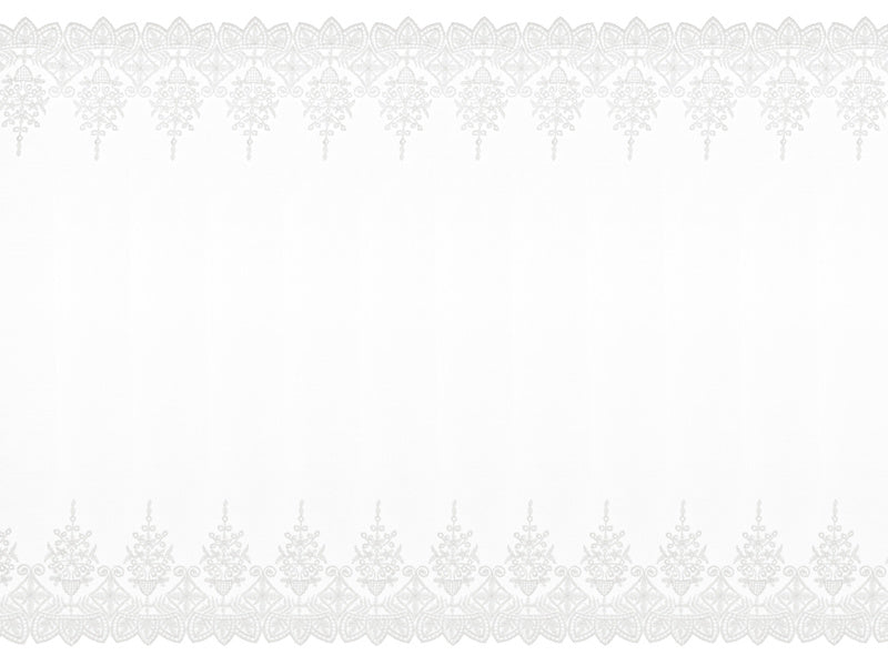 Chemin de table Dentelle Blanc 45cm 9m