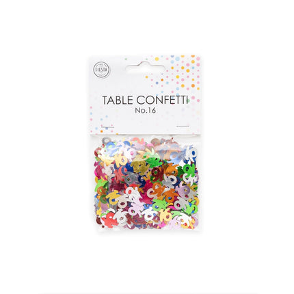 Confetti de table 16 ans Coloré