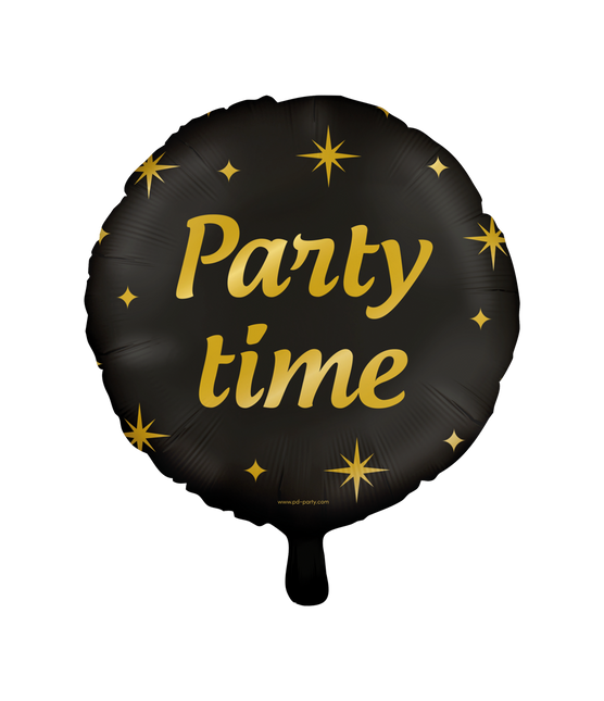 Ballon à l'hélium Party Time vide 30cm