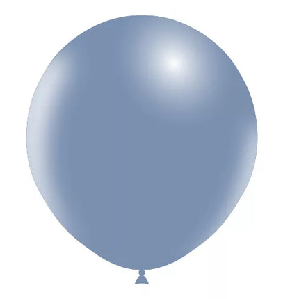 Ballons bleus Vintage 45cm 25pcs
