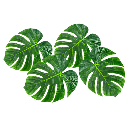 Décoration feuilles de palmier 33cm 4pcs
