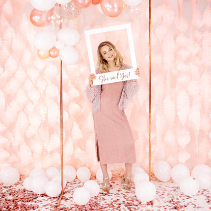 Cadre Photobooth She Said Yes 59.5cm