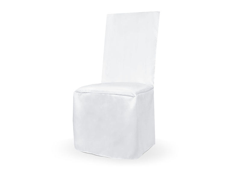 Housse de chaise de communion Blanc