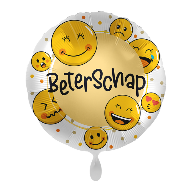 Get Well Helium Balloon Empty 43cm