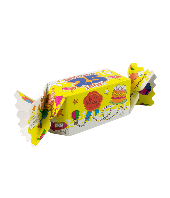 Boîte cadeau 25 ans 26cm