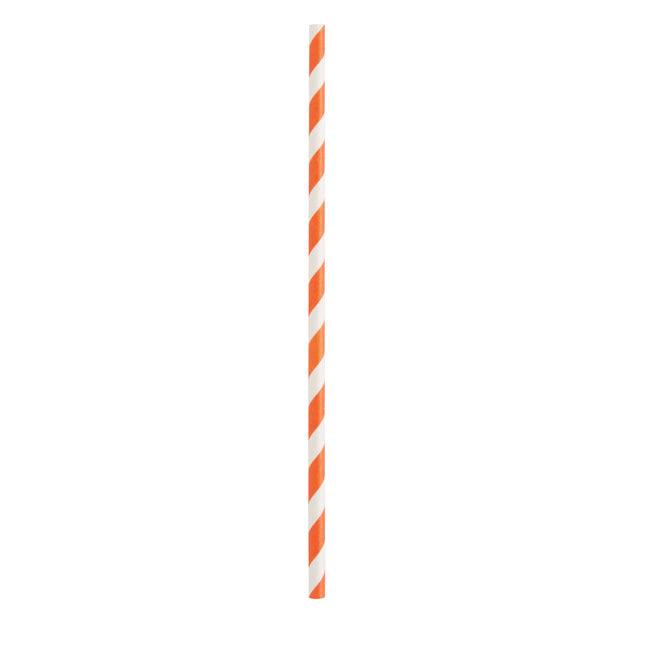 Pailles colorées en papier 40pcs