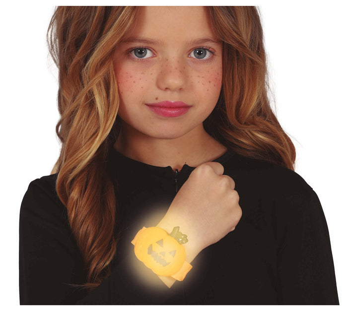 Bracelet Halloween Citrouille