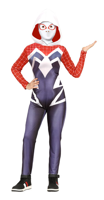 Costume de Spiderman Bleu Rouge Enfant