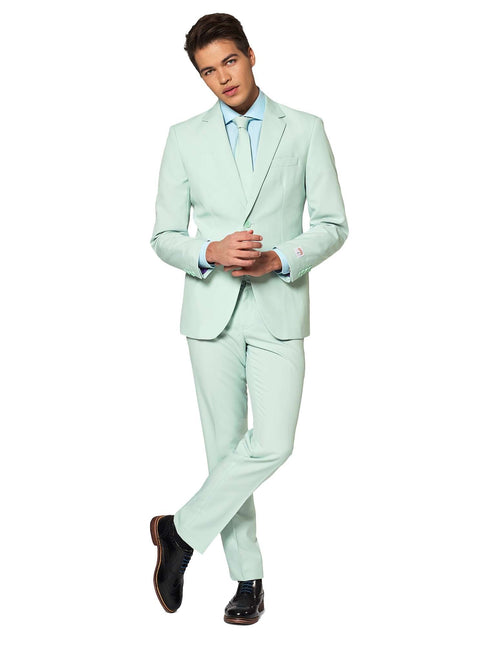 Costume vert menthe Hommes <tc>OppoSuits</tc>