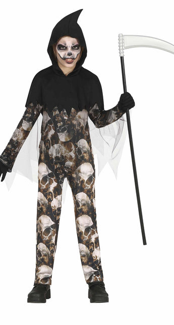 Costume d'Halloween enfant crânes