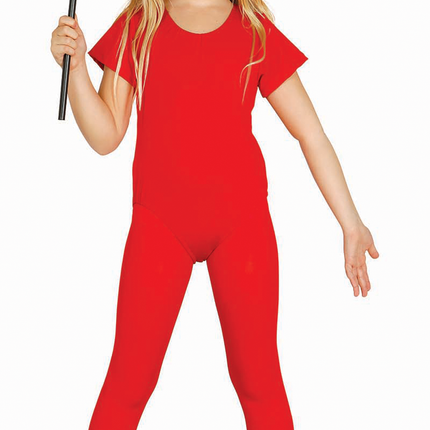 Combinaison Second Skin Enfant Rouge