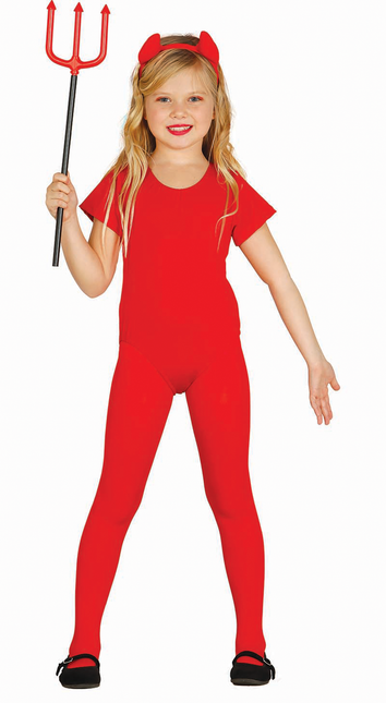 Combinaison Second Skin Enfant Rouge